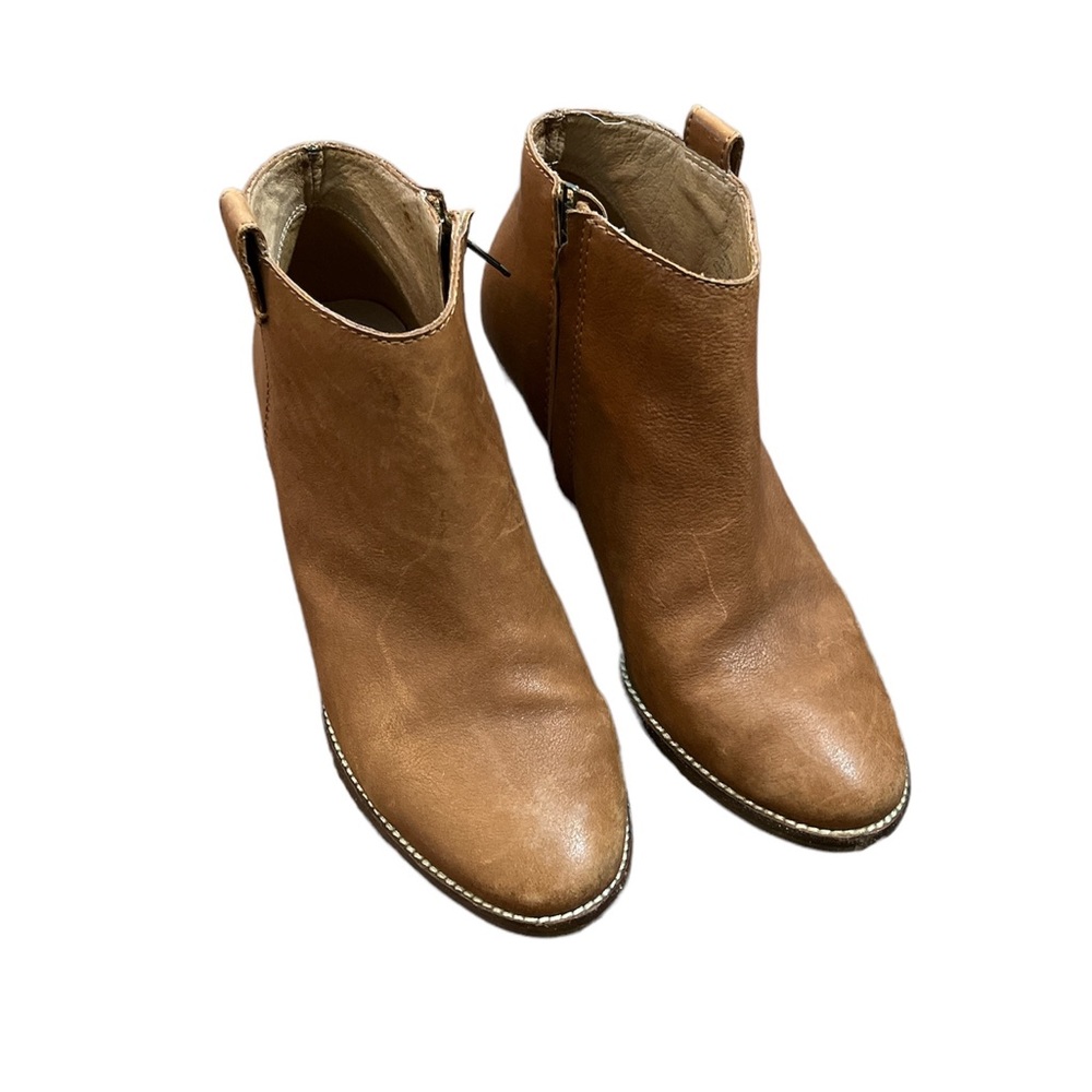 Madewell The Billie Boots in Cognac size 7 - Picture 1 of 9